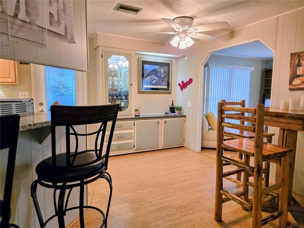 Dining room, Interior, Wood Texture Flooring