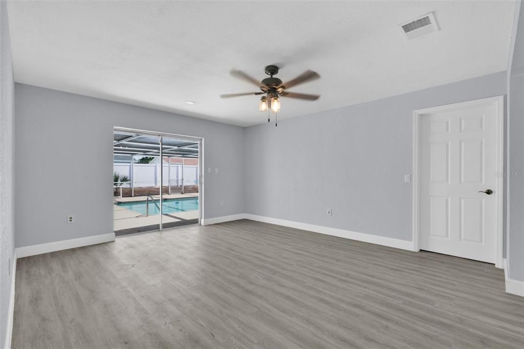 Empty room, Interior, Wood Texture Flooring