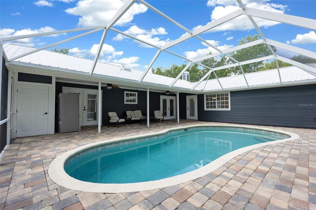 Glass Ceilings, Interior, Pool, Sun Room