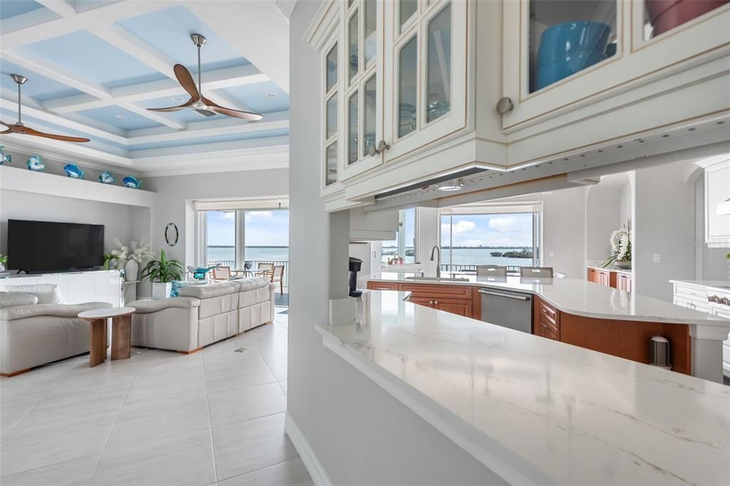 Interior, Kitchen, Living room, Water