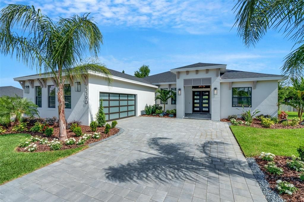Attached, Backyard, Exterior, Facade, Ranch