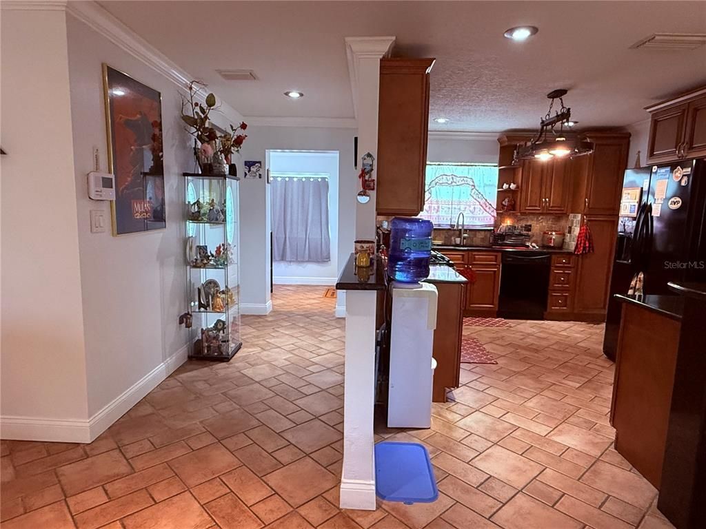 Interior, Kitchen, Pendant Lights, Recessed Lighting