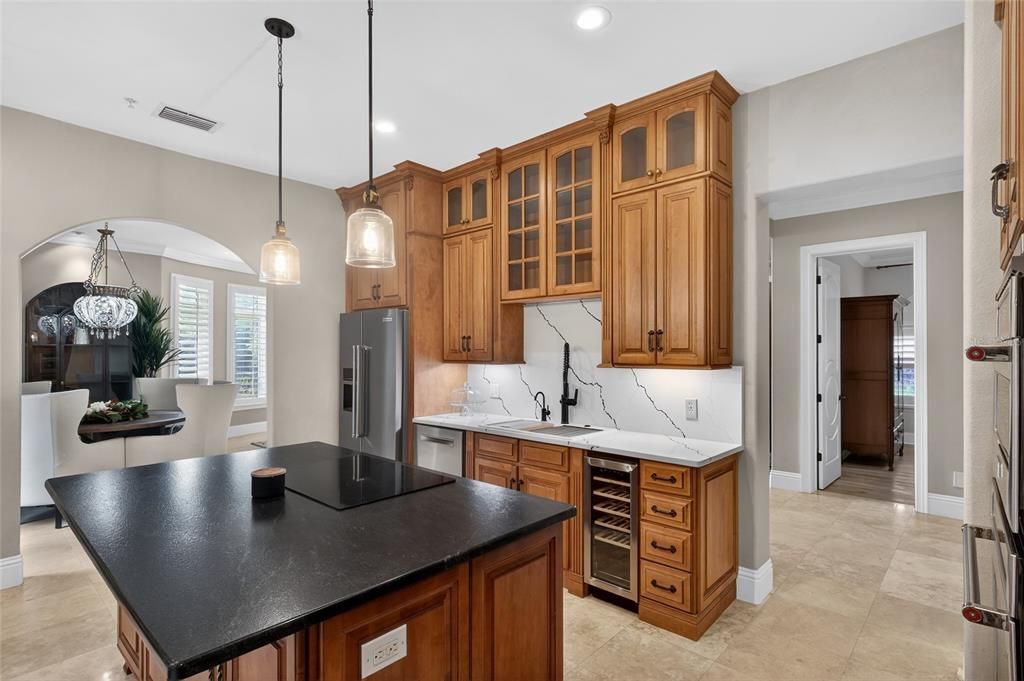 Interior, Kitchen, Pendant Lights, Recessed Lighting