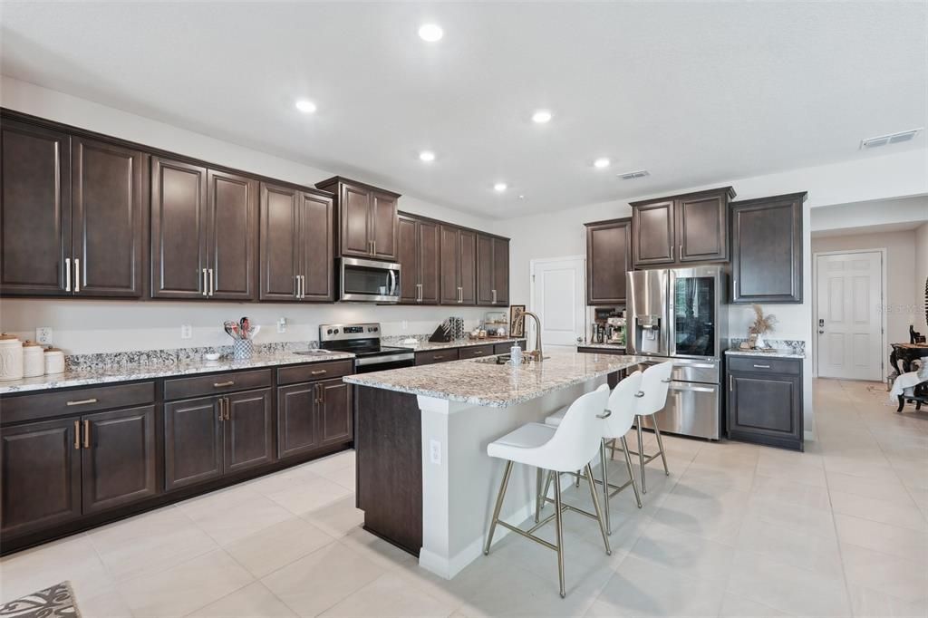 Interior, Kitchen, Recessed Lighting, Stainless Steel Appliances