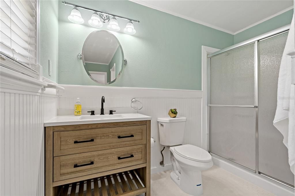 Bathroom, Glass Shower, Interior