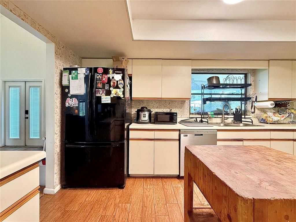 Interior, Kitchen, Water, Wood Texture Flooring