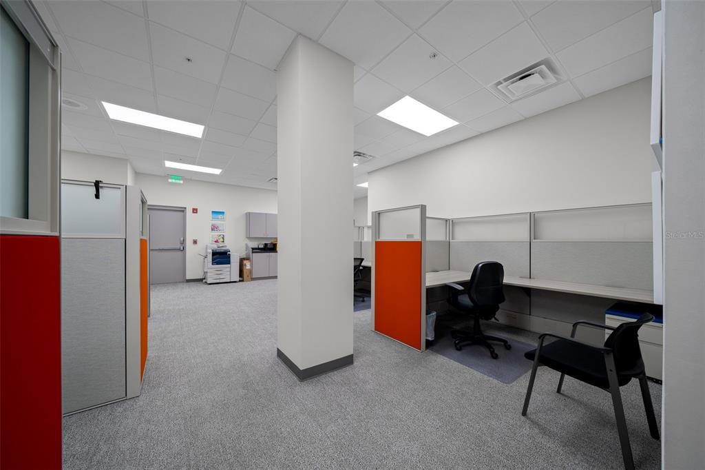 Home Office, Interior, Recessed Lighting