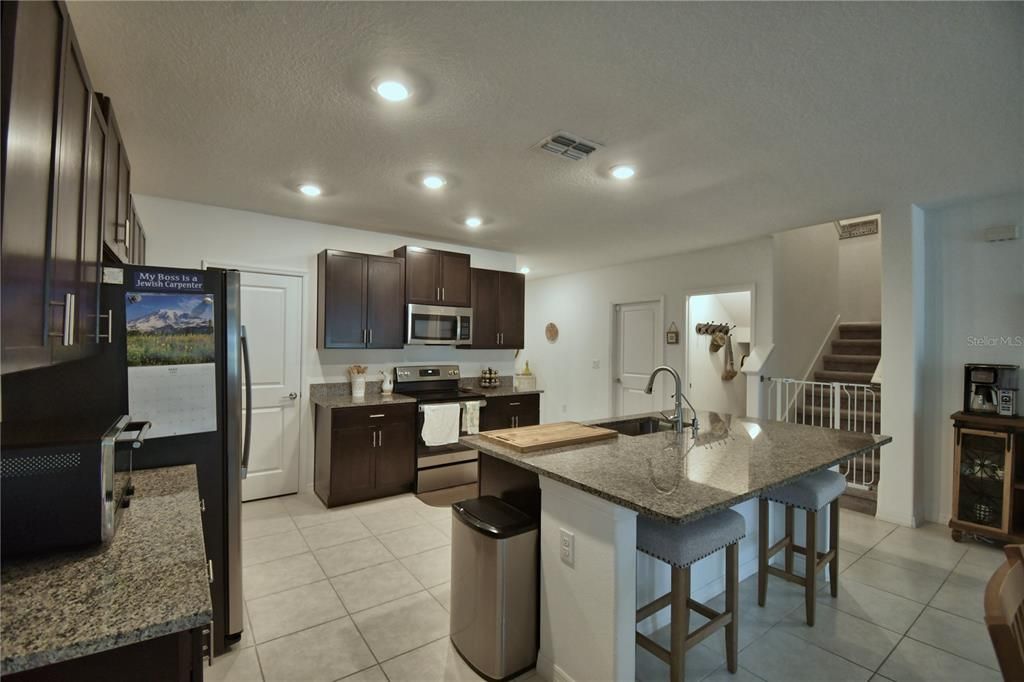 Interior, Kitchen, Recessed Lighting