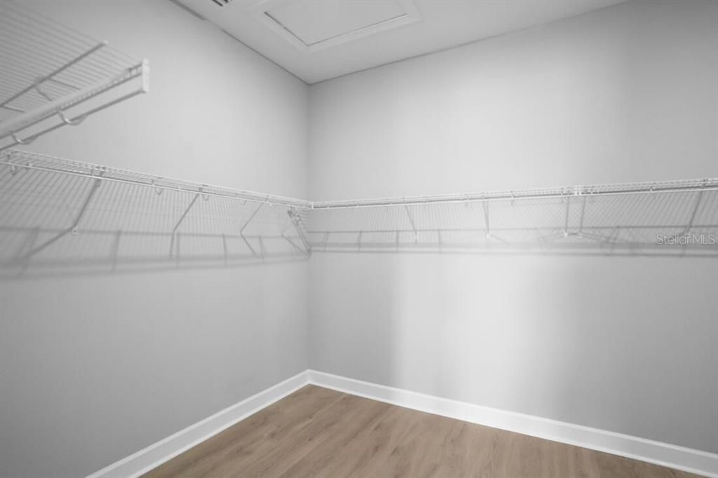 Interior, Walk-in Closets, Wood Texture Flooring