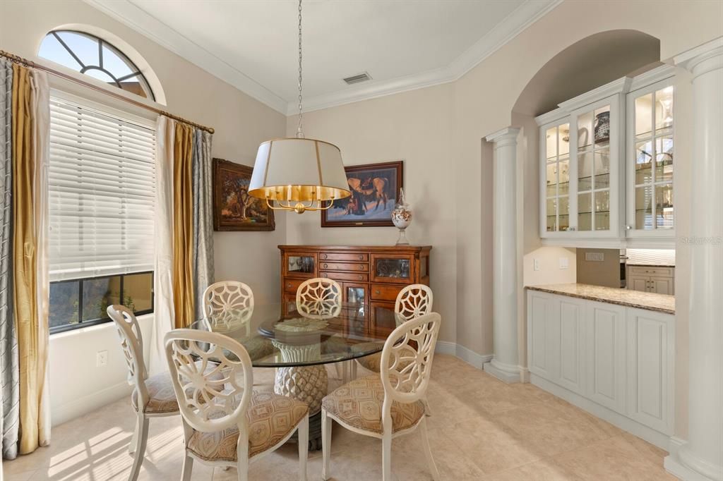Dining room, Interior, Pendant Lights