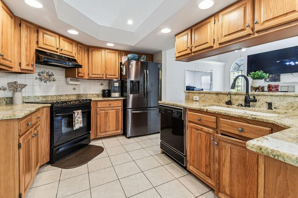 Interior, Kitchen, Recessed Lighting