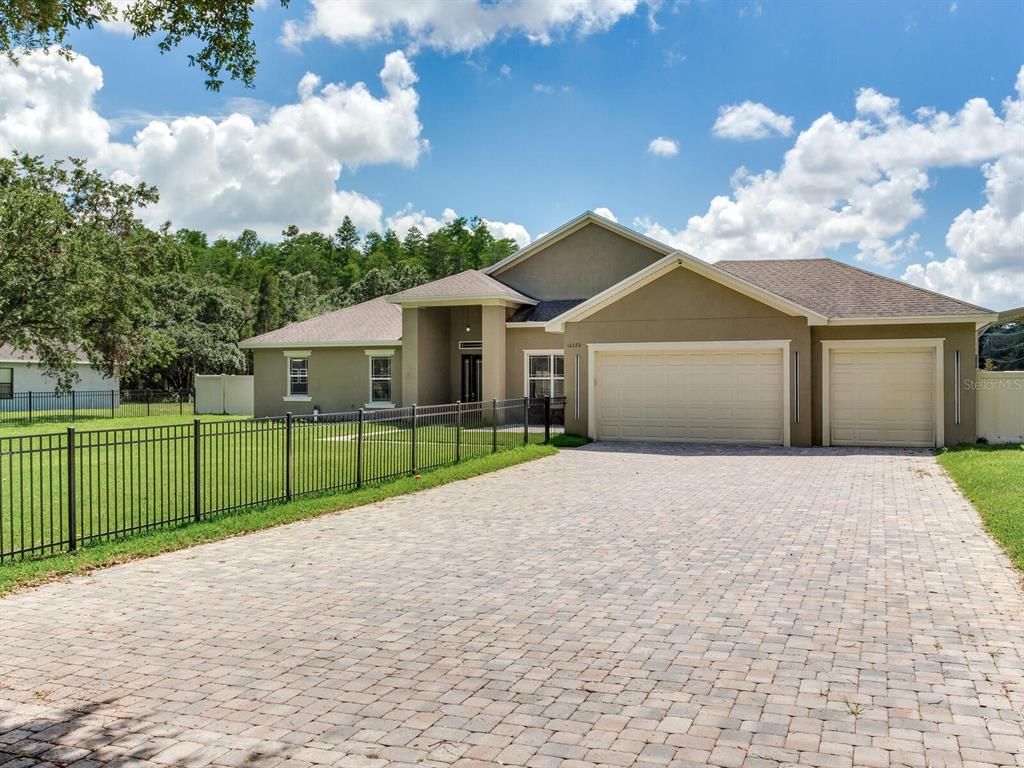 Attached, Backyard, Exterior, Facade, Ranch