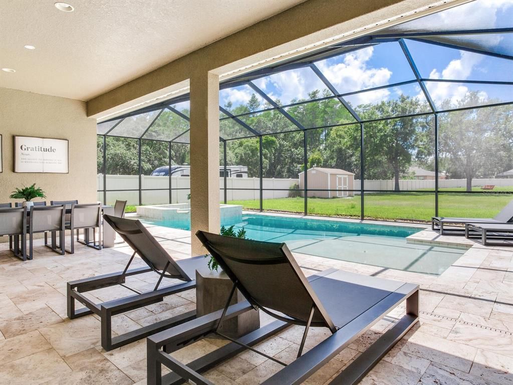 Glass Ceilings, Interior, Pool, Recessed Lighting, Sun Room