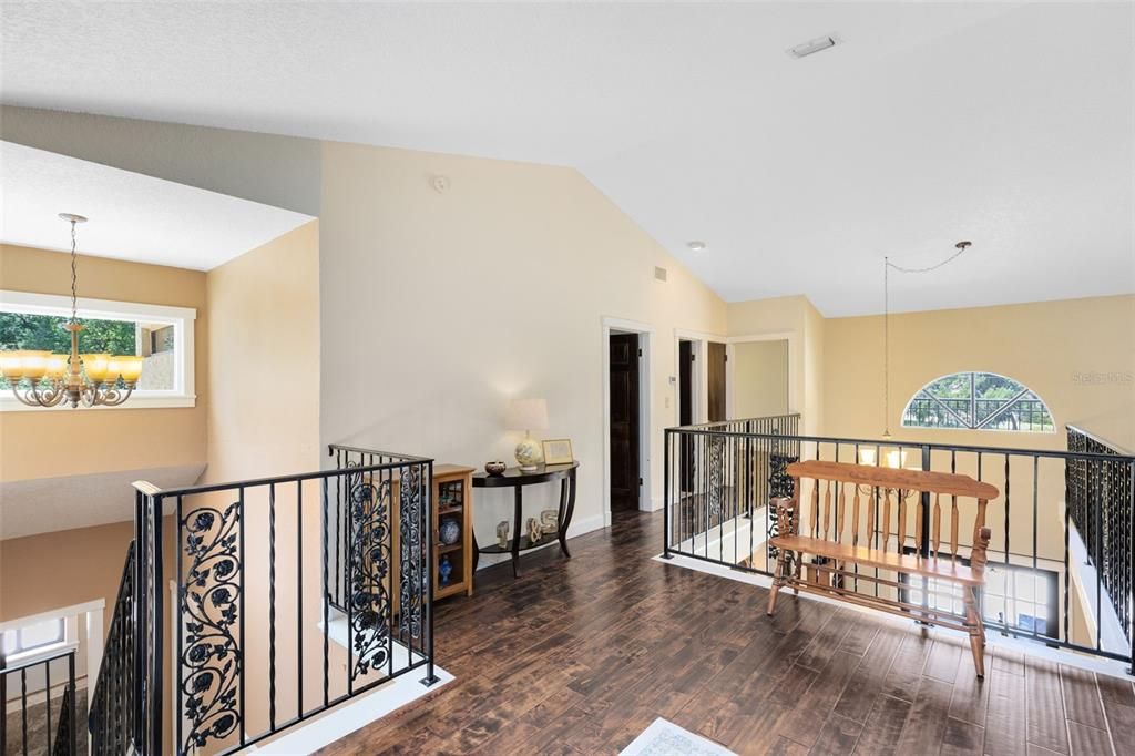 Chandelier, Interior, Wood Texture Flooring
