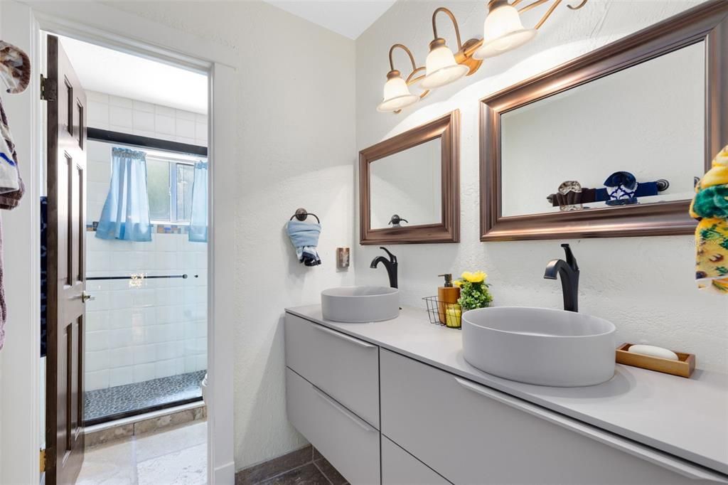 Bathroom, Dual Sink Vanities, Interior