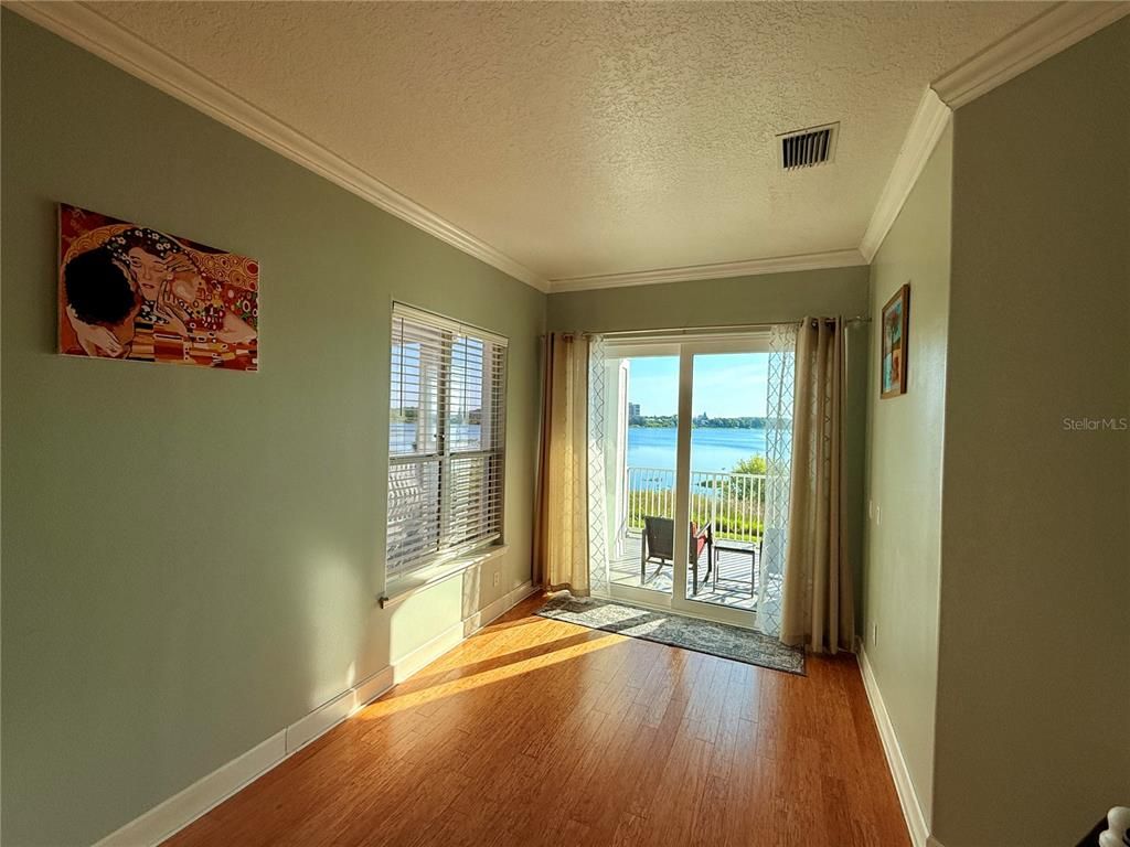 Empty room, Interior, Water, Wood Texture Flooring