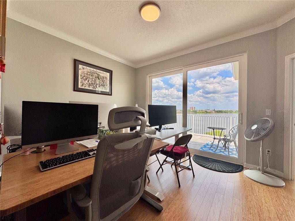 Home Office, Interior, Wood Texture Flooring
