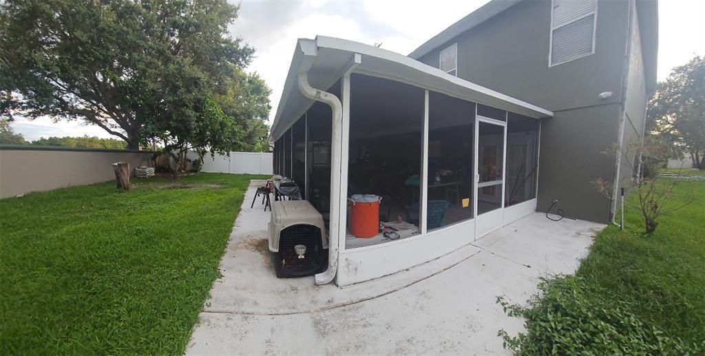 Backyard, Exterior