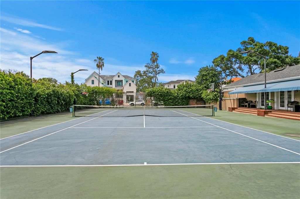 Exterior, Tennis Courts
