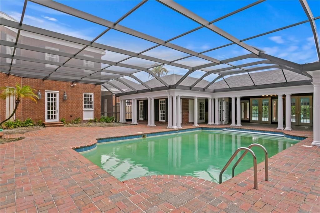 Glass Ceilings, Interior, Pool, Sun Room