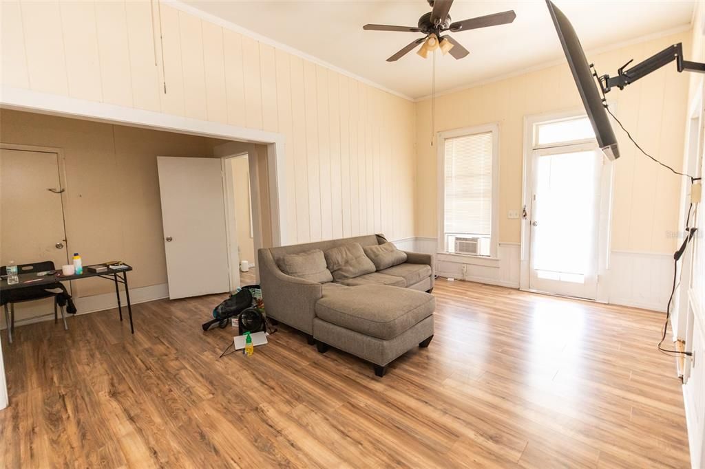 Fitness Equipment, Interior, Wood Texture Flooring