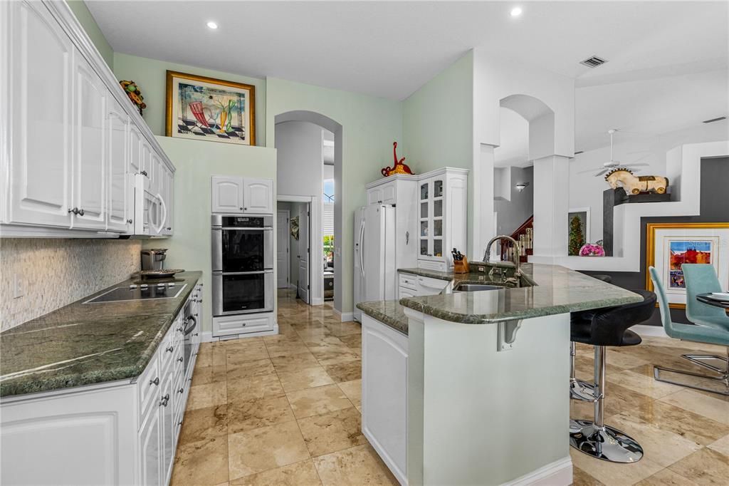 Interior, Kitchen, Pendant Lights, Recessed Lighting