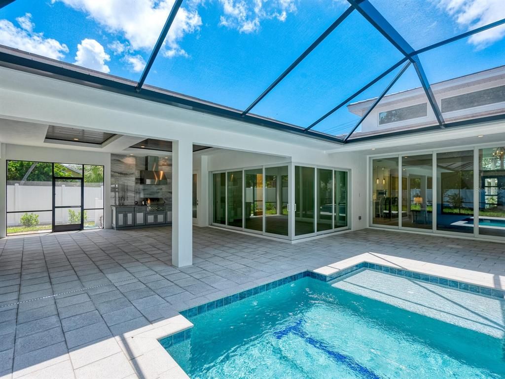 Glass Ceilings, Interior, Pool, Sun Room