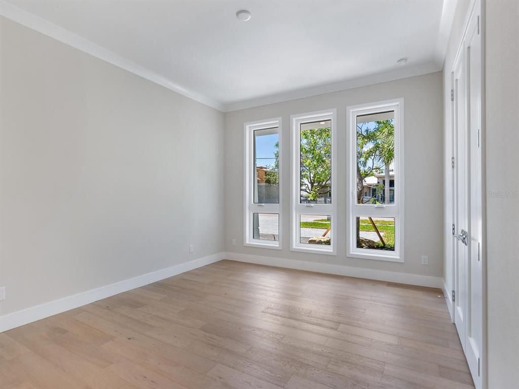 Empty room, Interior, Wood Texture Flooring