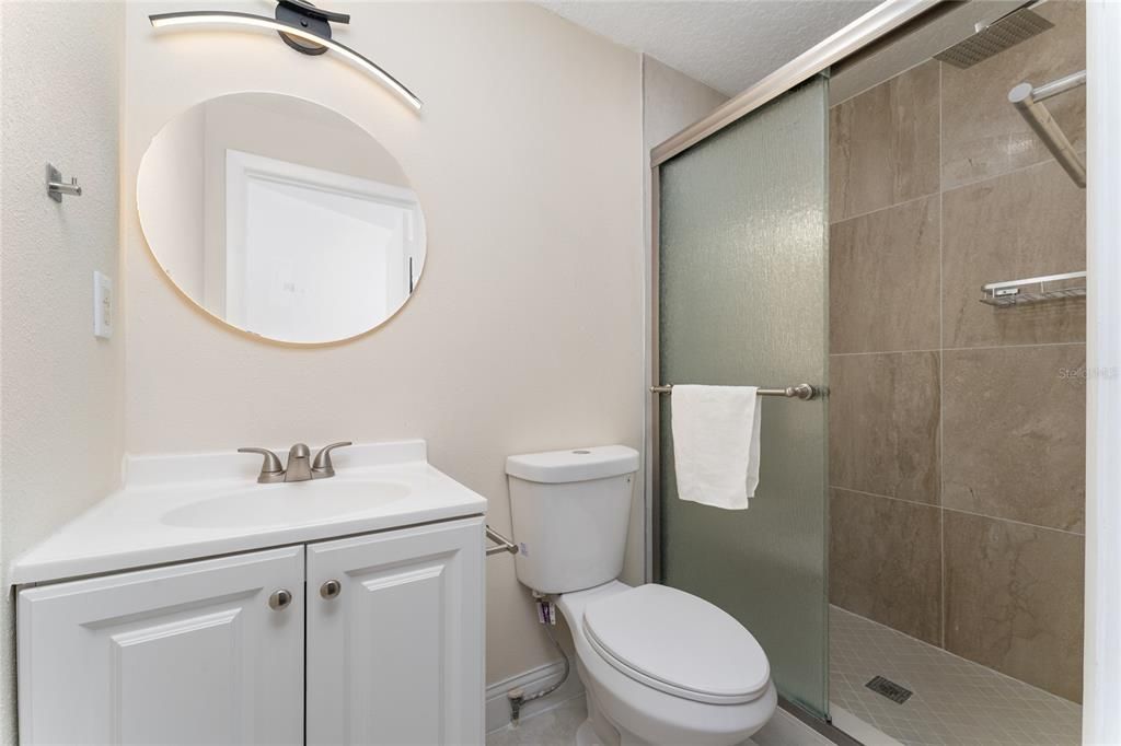 Bathroom, Glass Shower, Interior