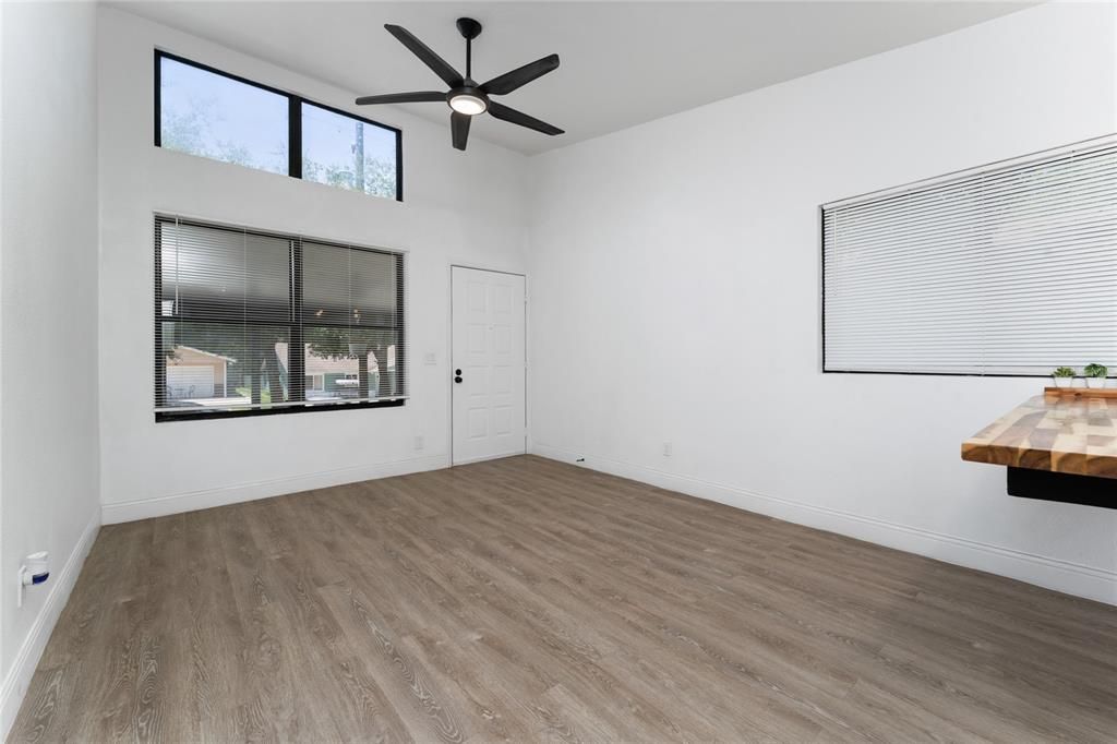 Empty room, Interior, Wood Texture Flooring