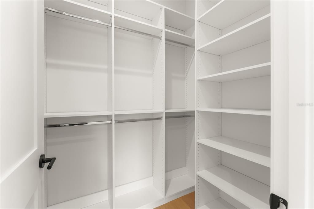 Interior, Walk-in Closets