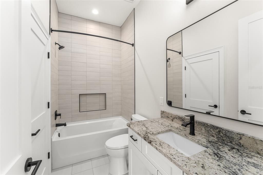 Bathroom, Interior, Recessed Lighting