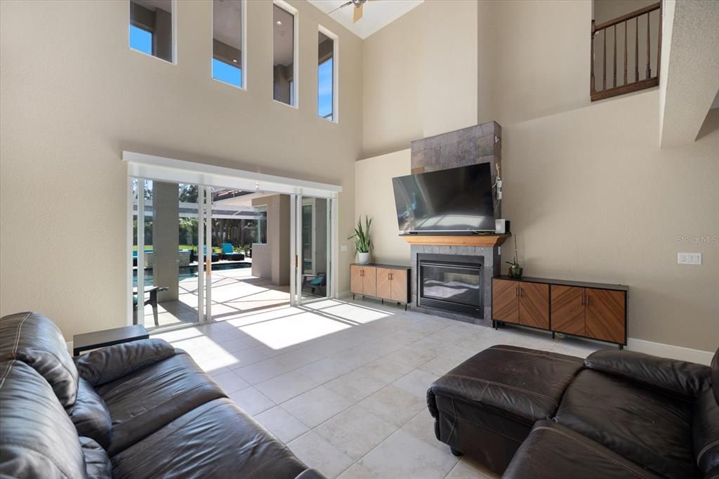 Fireplace, Interior, Living room