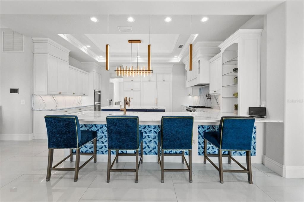 Interior, Kitchen, Pendant Lights, Recessed Lighting