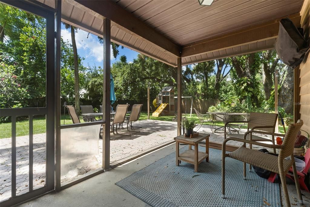 Interior, Sun Room, Wooden Ceilings