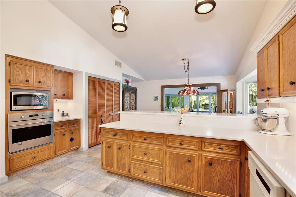 Interior, Kitchen, Pendant Lights, Stainless Steel Appliances