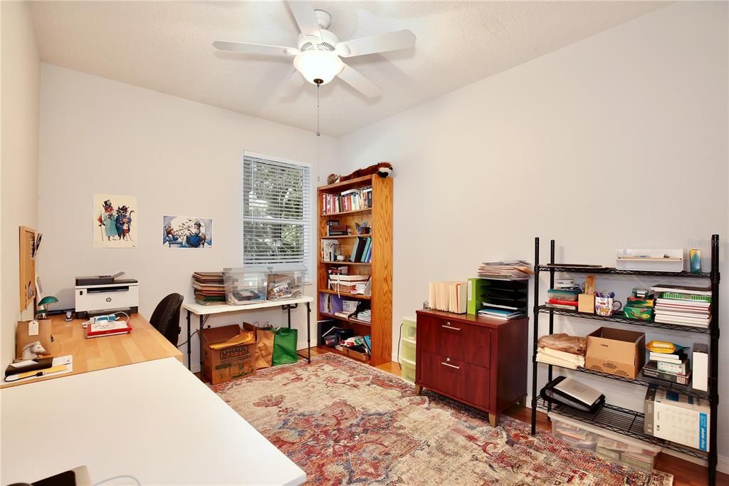 Home Office, Interior, Wood Texture Flooring
