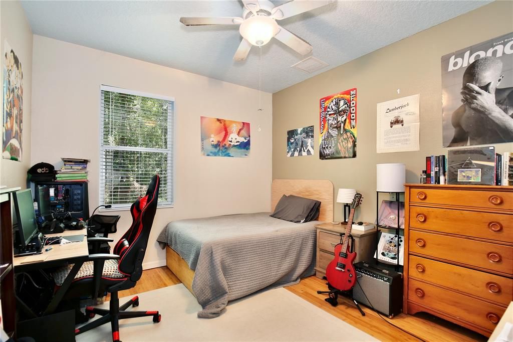 Bedroom, Home Office, Interior, Wood Texture Flooring