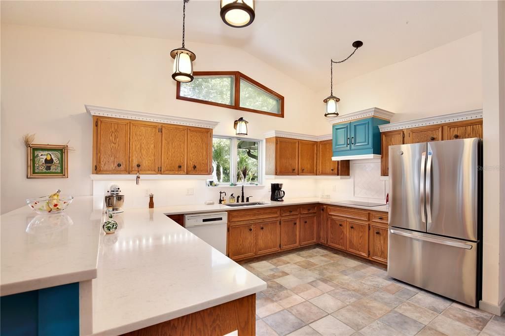 Interior, Kitchen, Pendant Lights