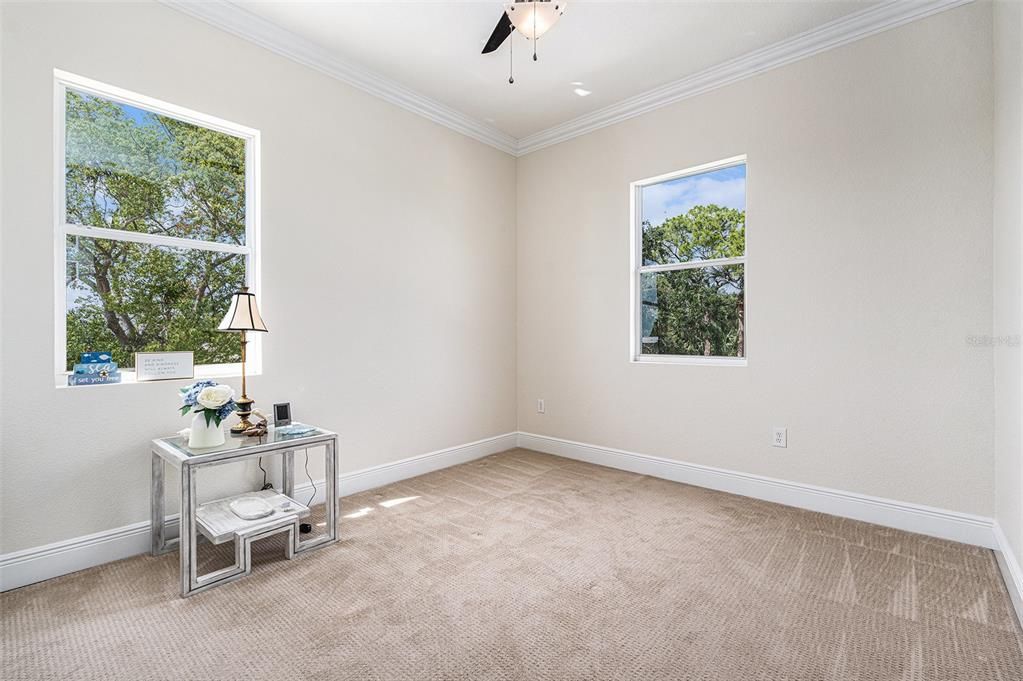 Home Office, Interior, Recessed Lighting