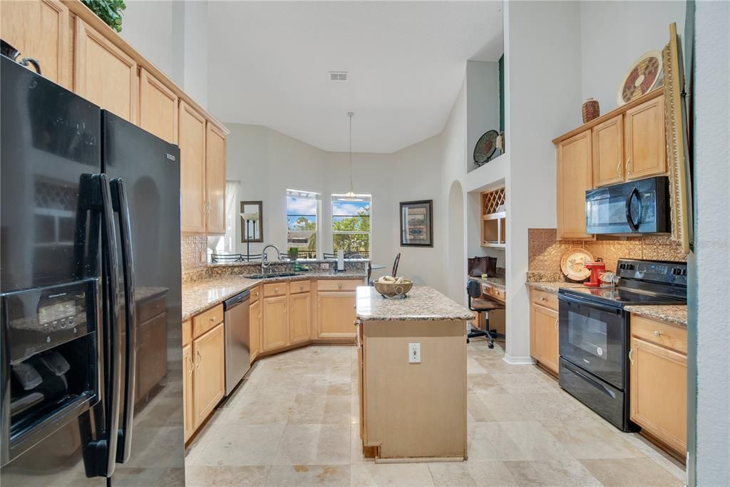Interior, Kitchen, Pendant Lights