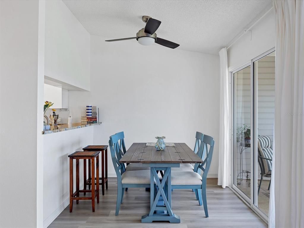 Dining room, Interior, Wood Texture Flooring