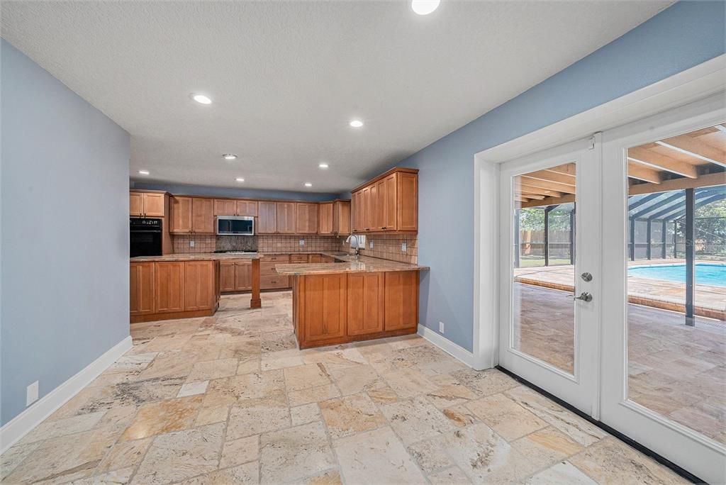 Interior, Kitchen, Recessed Lighting