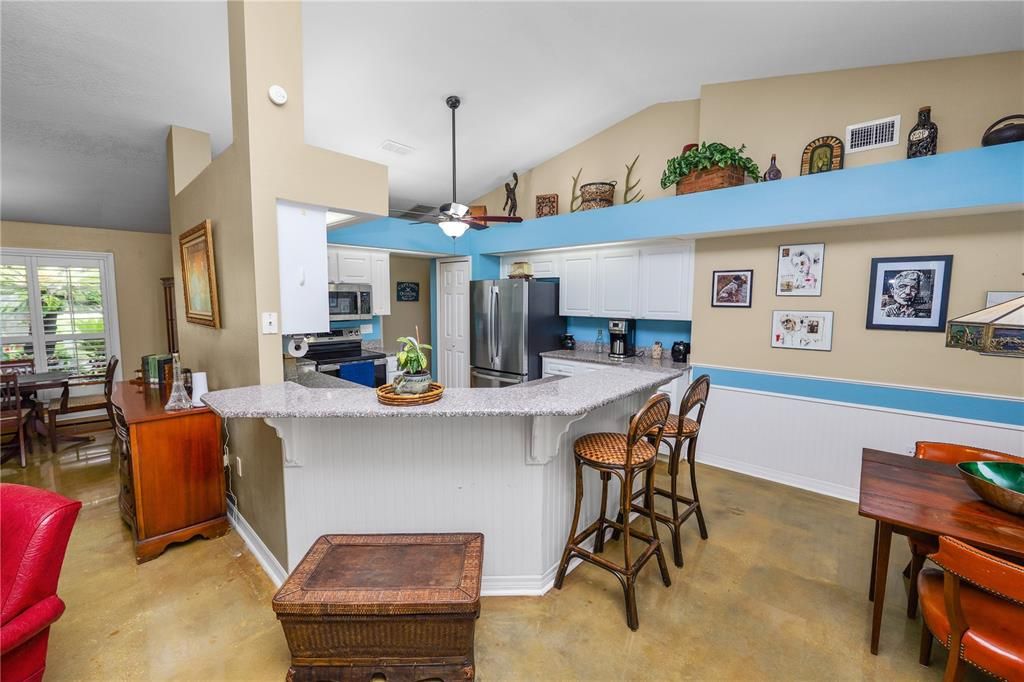 Dining room, Interior, Kitchen