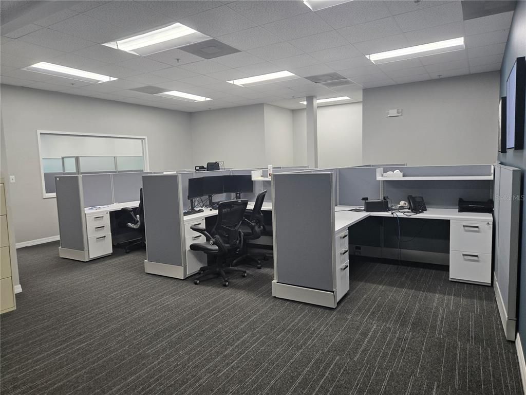 Home Office, Interior, Recessed Lighting