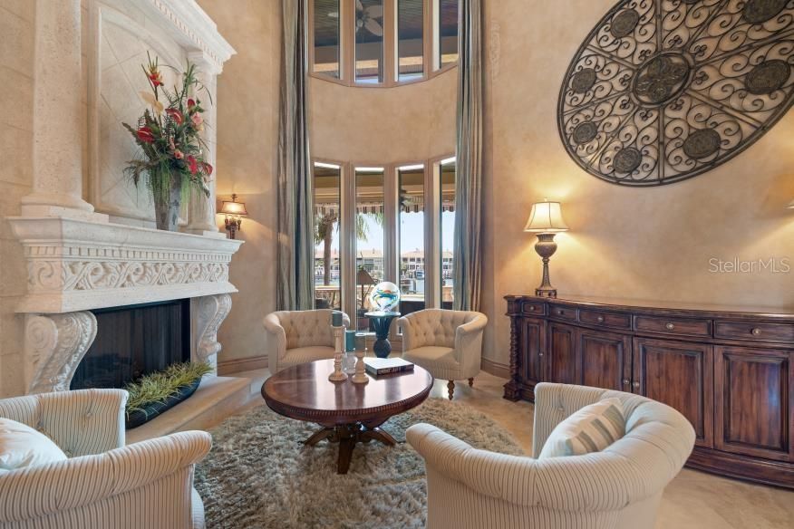 Fireplace, Interior, Living room