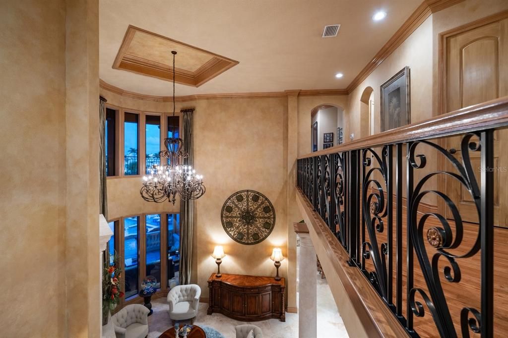 Chandelier, Interior, Recessed Lighting