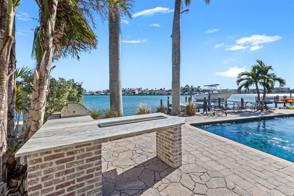 Exterior, Outdoor Kitchen, Pool, Water