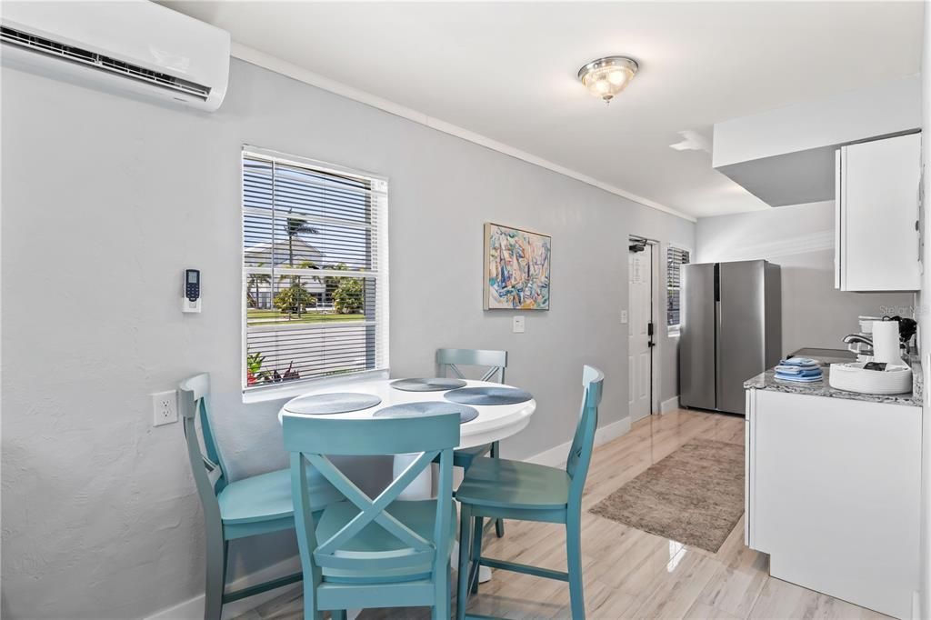 Dining room, Interior, Wood Texture Flooring