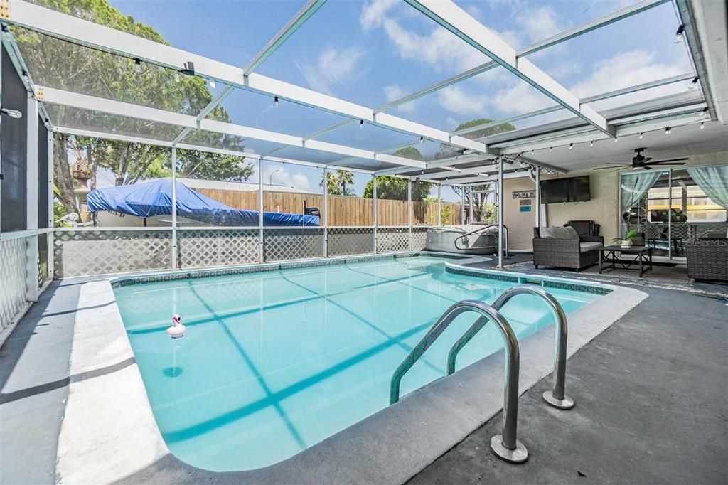 Glass Ceilings, Interior, Pool, Sun Room